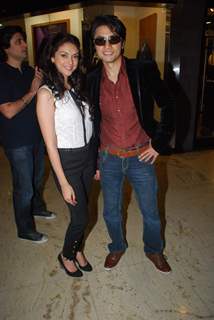 Ali Zafar and Aditi Rao at London Paris New York movie's Valentine's Day Promotion event. .