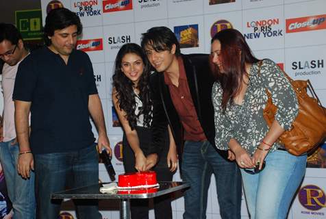 Ali Zafar and Aditi Rao at London Paris New York movie's Valentine's Day Promotion event. .