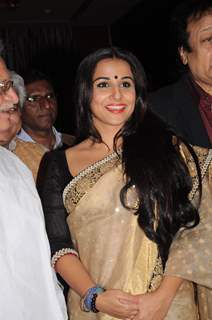 Vidya Balan at Gulzar and Jagjit Singh album launch at Novotel Hotel. .