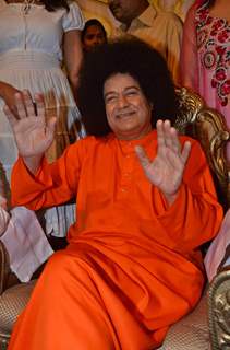 Anup Jalota's 'Satya Sai Baba' Movie Muhurat.  .