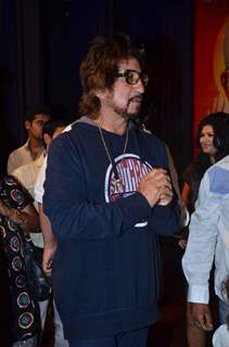 Shakti Kapoor at Anup Jalota's 'Satya Sai Baba' Movie Muhurat.  .