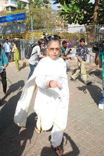 Bollywood celebrities also went out of their house to cast their valuable votes. .