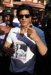 Celebs at voting for BMC elections in Mumbai