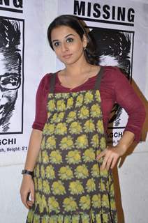 Vidya Balan promote Kahani on the sets of Uttran