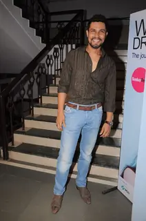 Randeep Hooda at Lavasa Women's drive event at IES. .