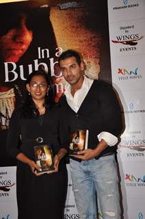 John Abraham launch Susy Matthew's book 'In a Bubble of Time' in Bandra, Mumbai