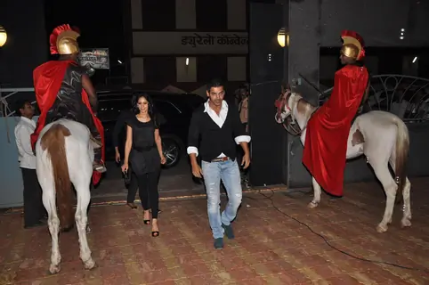 John Abraham launch Susy Matthew's book 'In a Bubble of Time' in Bandra, Mumbai