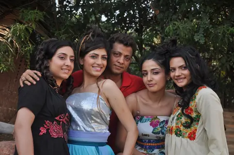 Sakshi Pradhan in an exclusive photo shoot in the new collection range of designer Umair Zafar at Madh Island