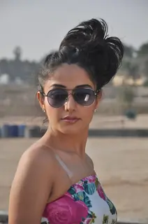 Sakshi Pradhan in an exclusive photo shoot in the new collection range of designer Umair Zafar at Madh Island