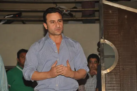 Saif Ali Khan holds a press conference on the issue of his arrest.