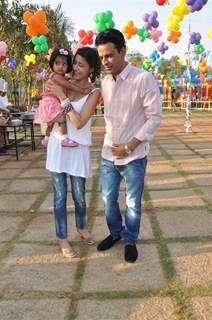 Manoj Bajpayee and wife Shabana threw a party to celebrate the 1st birthday of their daughter Ava Nayla at The Club