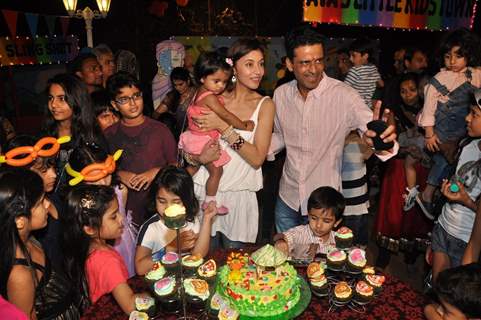 Manoj Bajpayee and wife Shabana threw a party to celebrate the 1st birthday of their daughter Ava Nayla at The Club