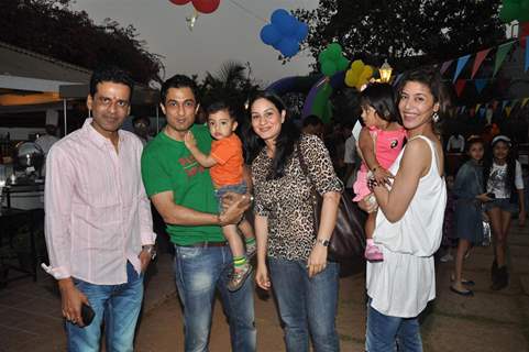 Manoj Bajpayee and wife Shabana threw a party to celebrate the 1st birthday of their daughter Ava Nayla at The Club