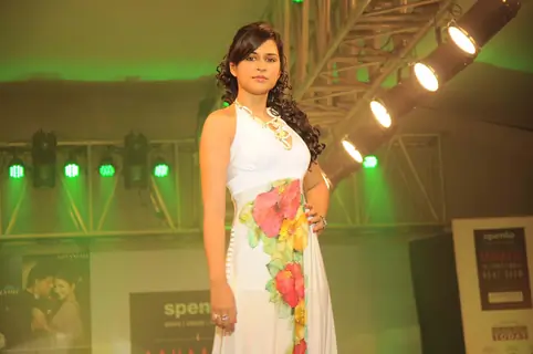 Model at Gitanjali Boat Show. .