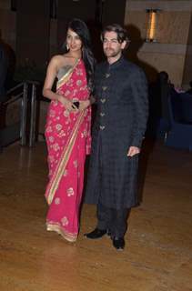 Neil Nitin Mukesh at Vashu Bhagnani's daughter sangeet. .