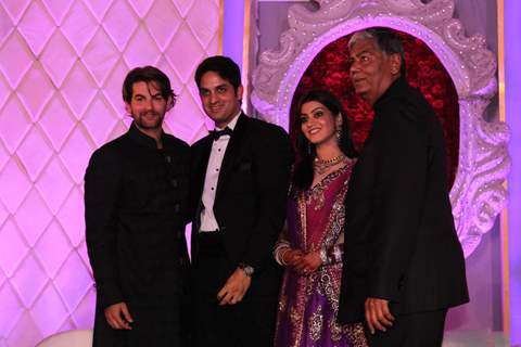Neil Nitin Mukesh at Vikas Kalantri's wedding reception. .