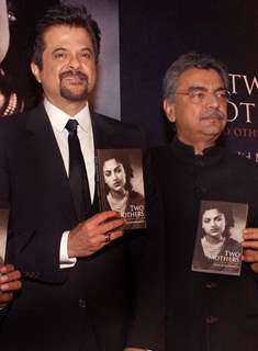 Bollywood actor Anil Kapoor at the launch of book &quot;Two Mothers and Stories'' by Khalid Mohamed, in New Delhi on Monday. .