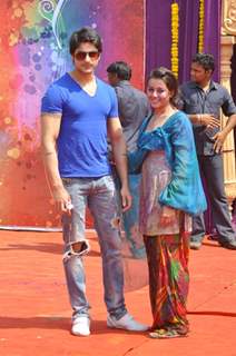 Colors Channel TV serials Artist celebrate Holi