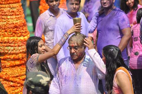 Colors Channel TV serials Artist celebrate Holi