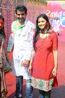 Colors Channel TV serials Artist celebrate Holi