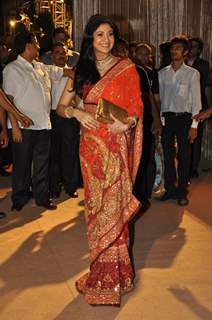 Dheeraj Deshmukh & Honey Bhagnani wedding reception at Hotel Taj Lands End in Mumbai