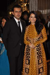 Dheeraj Deshmukh & Honey Bhagnani wedding reception at Hotel Taj Lands End in Mumbai