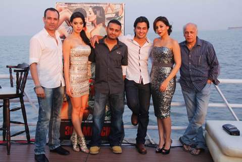 Mahesh Bhatt launches music for his movie Blood Money along with the cast