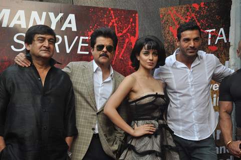 Launch of film Shootout at Wadala in Mehboob Studios in Bandra, Mumbai