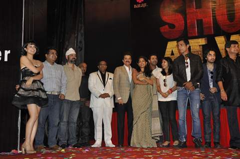 Celebs at the launch of film &quot;Shootout&quot; at Wadala Bandra. .