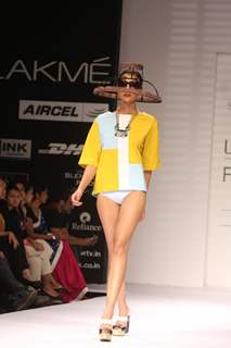 Celebs at Shrivan - Narresh's show at Lakme Fashion Week 2012 Day 1