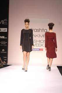 Celebs at Drashta Sarvaiya show at Lakme Fashion Week 2012 Day 1
