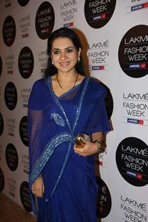 Celebs at Vikram Phadnis' show at Lakme Fashion Week 2012 - Day 1