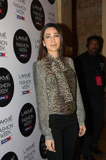 Celebs at Vikram Phadnis' show at Lakme Fashion Week 2012 - Day 1