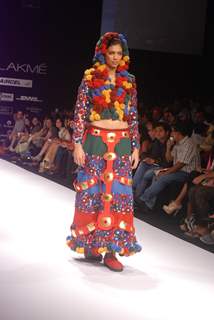 Gen Next show at Lakme Fashion Week day 1 at Grand Hyatt in Mumbai. .