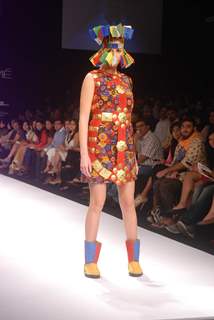 Gen Next show at Lakme Fashion Week day 1 at Grand Hyatt in Mumbai. .