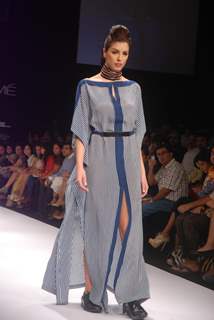 Gen Next show at Lakme Fashion Week day 1 at Grand Hyatt in Mumbai. .