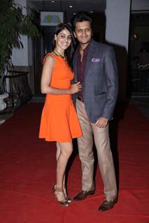 Ritesh Deshmukh and Genelia Dsouza at Success party of Tere Naal Love Ho Gaya