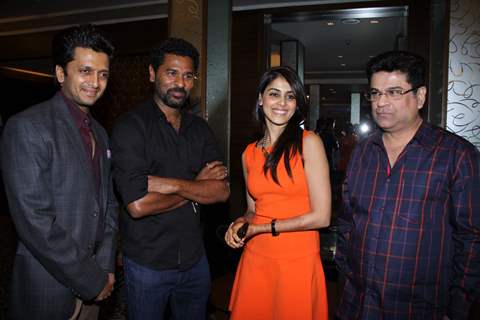 Ritesh Prabhu Deva, Genalia at success party of Tere Naal Love Ho Gaya