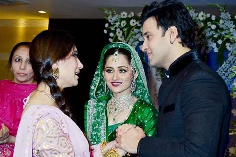 Aamir Ali and Sanjeeda Sheikh's wedding at Khar Gymkhana