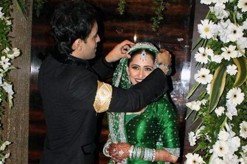 Aamir Ali and Sanjeeda Sheikh's wedding at Khar Gymkhana