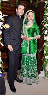 Aamir Ali and Sanjeeda Sheikh's wedding at Khar Gymkhana