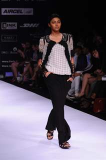 Nupur Kanoi Show at Lakme Fashion Week Summer / Resort 2012