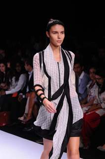 Nupur Kanoi Show at Lakme Fashion Week Summer / Resort 2012