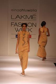 Eina Ahluwalia Show at Lakme Fashion Week Summer / Resort 2012