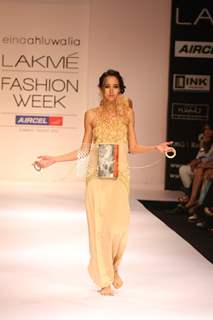 Eina Ahluwalia Show at Lakme Fashion Week Summer / Resort 2012