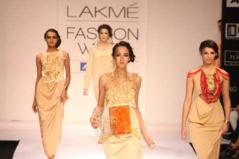 Eina Ahluwalia Show at Lakme Fashion Week Summer / Resort 2012