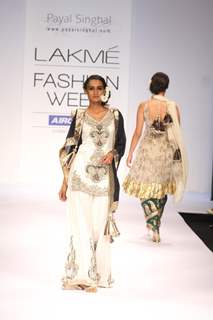 Payal Singhal Show at Lakme Fashion Week Summer / Resort 2012