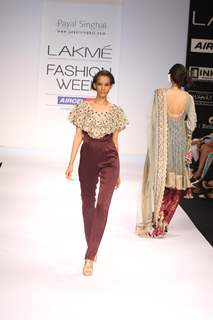 Payal Singhal Show at Lakme Fashion Week Summer / Resort 2012