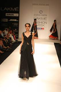 Krishna Mehta Show at Lakme Fashion Week Summer / Resort 2012