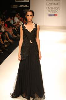 Krishna Mehta Show at Lakme Fashion Week Summer / Resort 2012